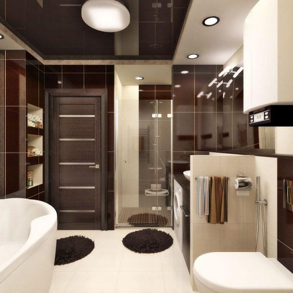 brown and cream bathroom ideas