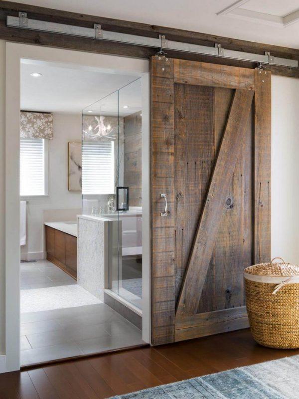 Barn doors in the house