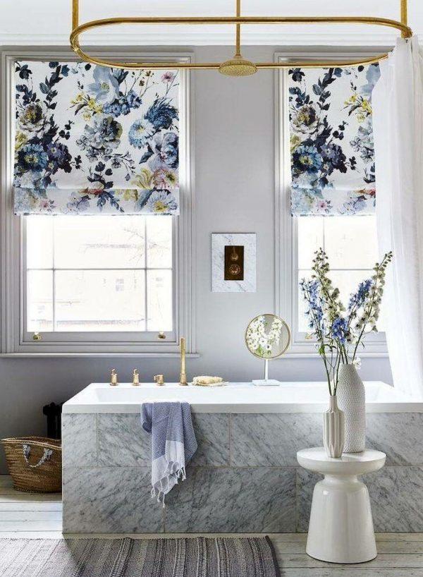 bathroom curtains for small windows