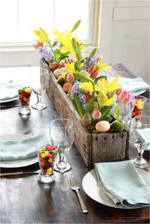 easter table decorations