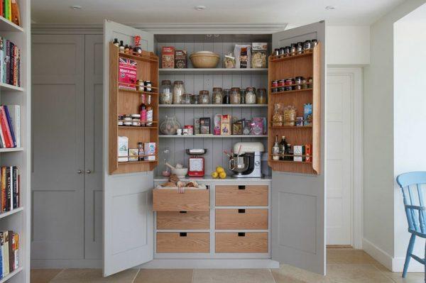 large kitchen pantry cabinet