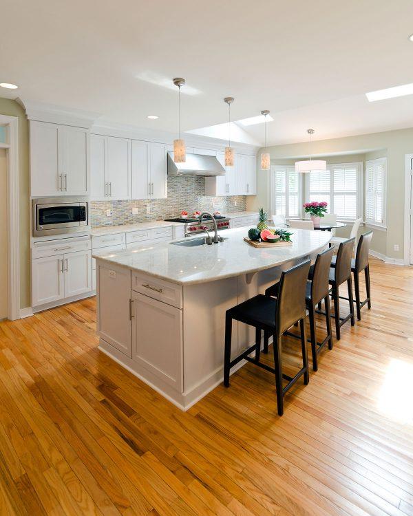 white granite countertops