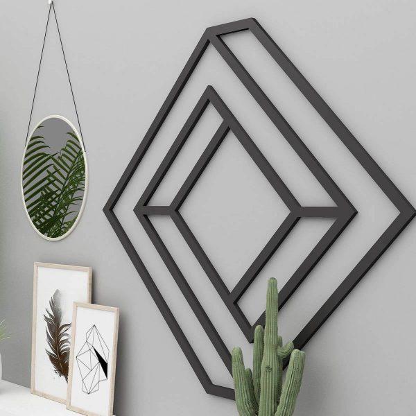 geometric metal art