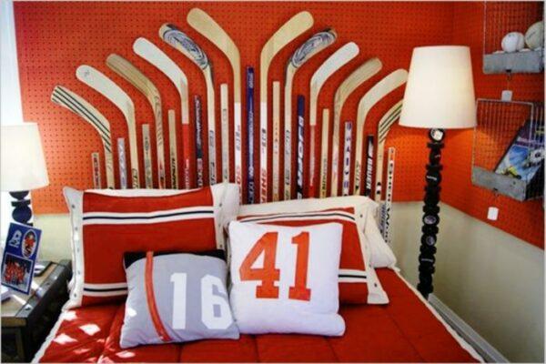 hockey headboard