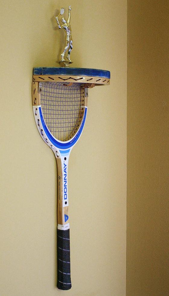 recycle tennis rackets