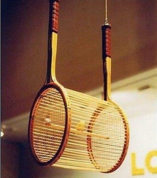  how to reuse tennis rackets