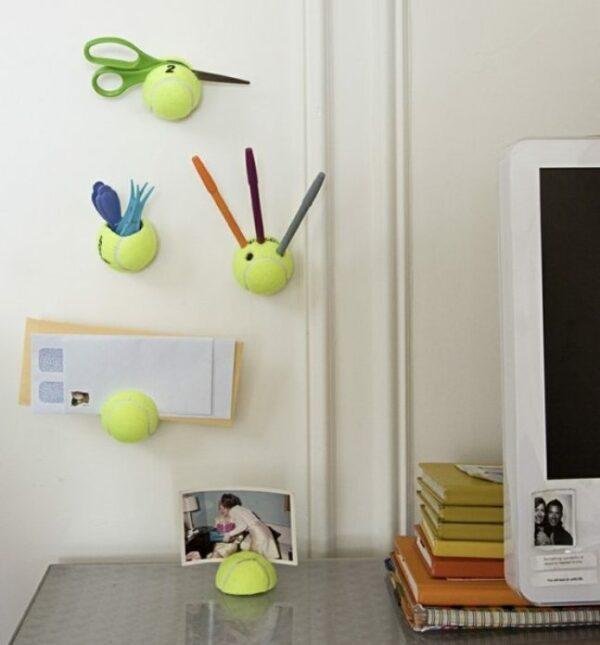 Creative uses for old tennis balls