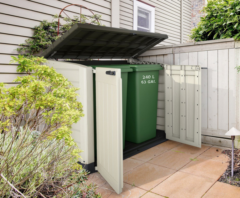 10 Creative Ways to Hide Outdoor Trash Cans