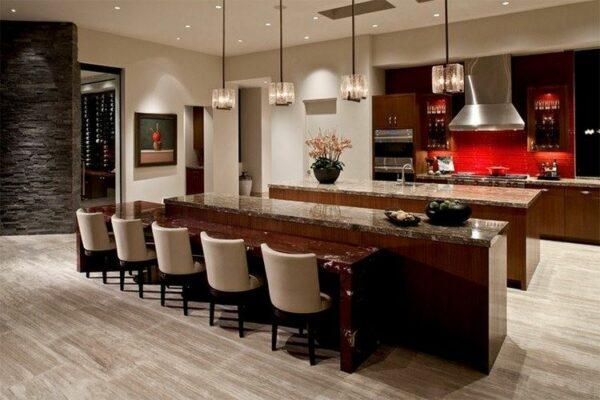 double island kitchen modern