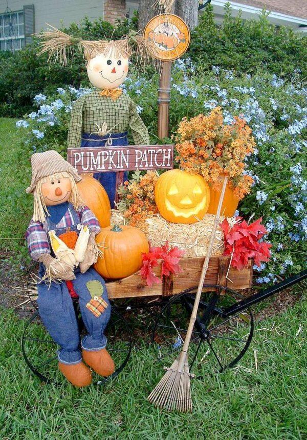 diy autumn outdoor decorations