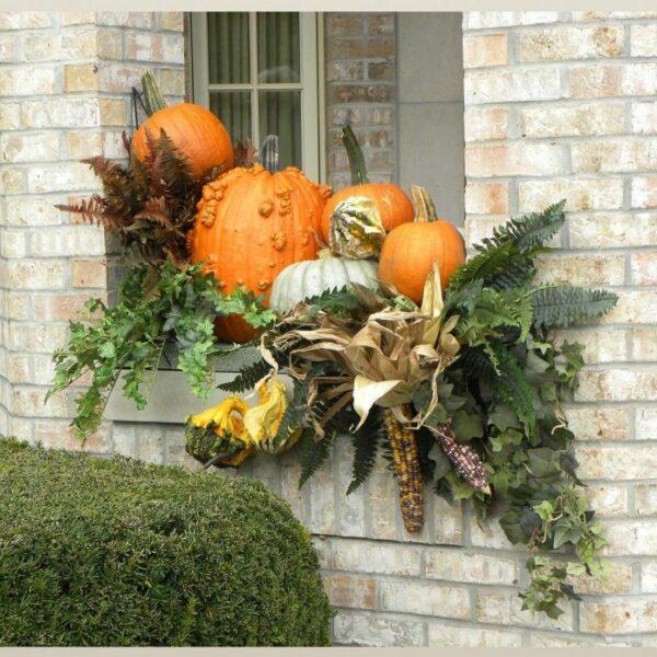 outdoor autumn displays