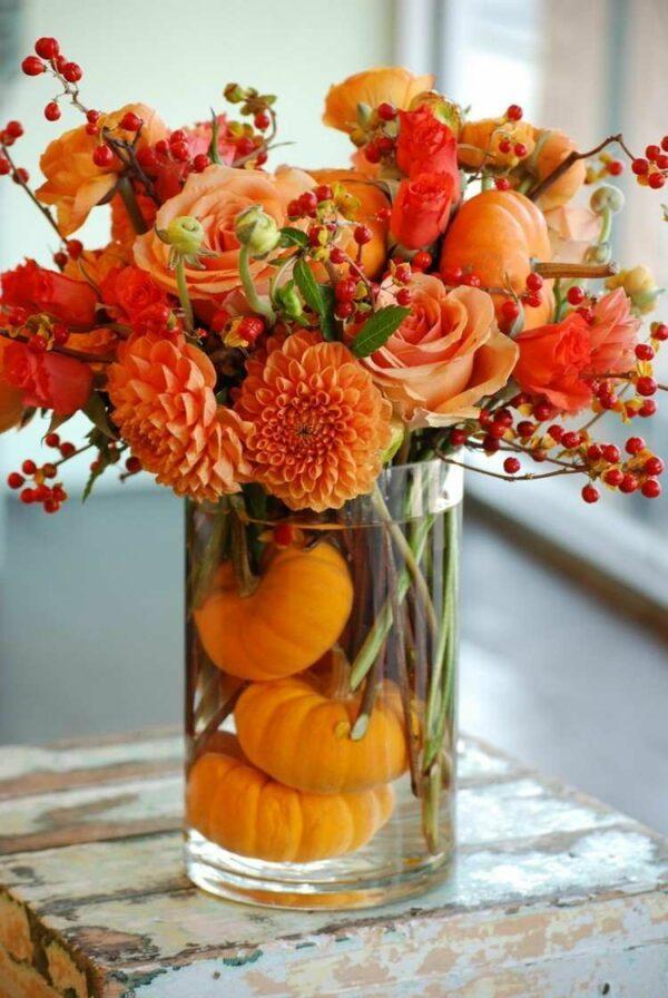 pumpkin vase