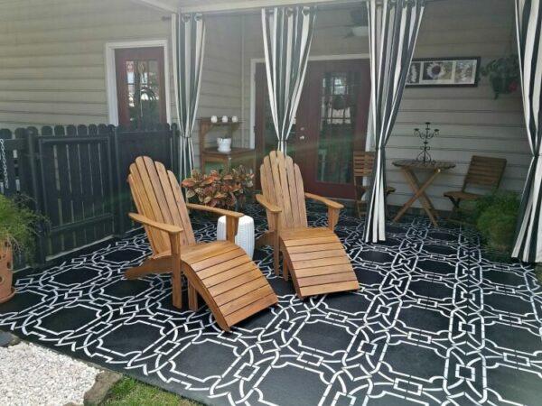 How to decorate Terrace floor