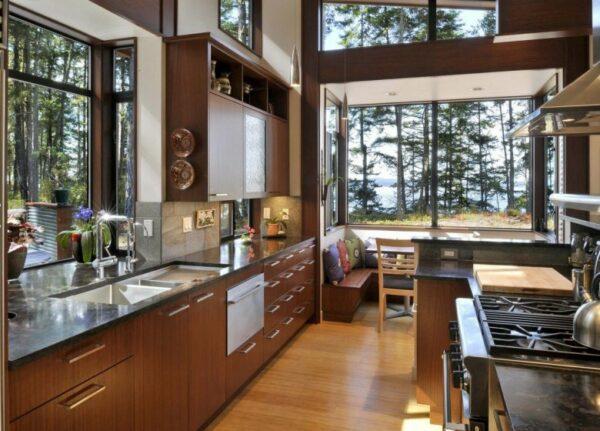modern kitchen windows