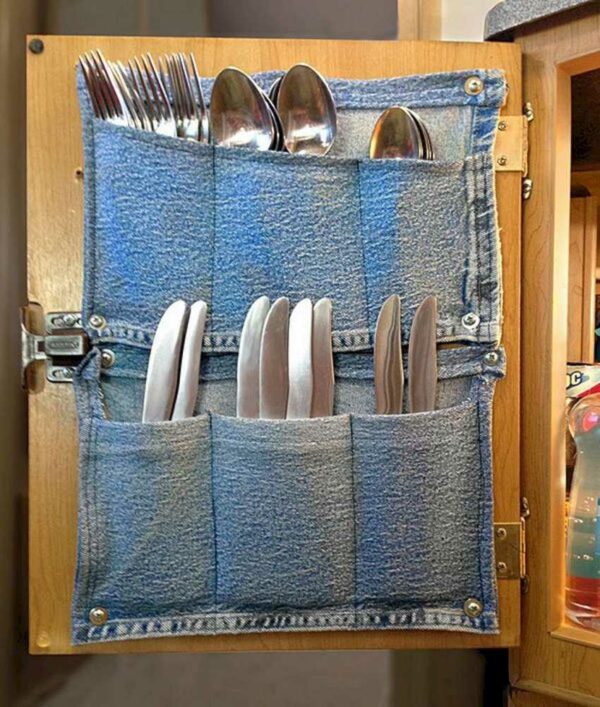 diy cutlery holder ideas