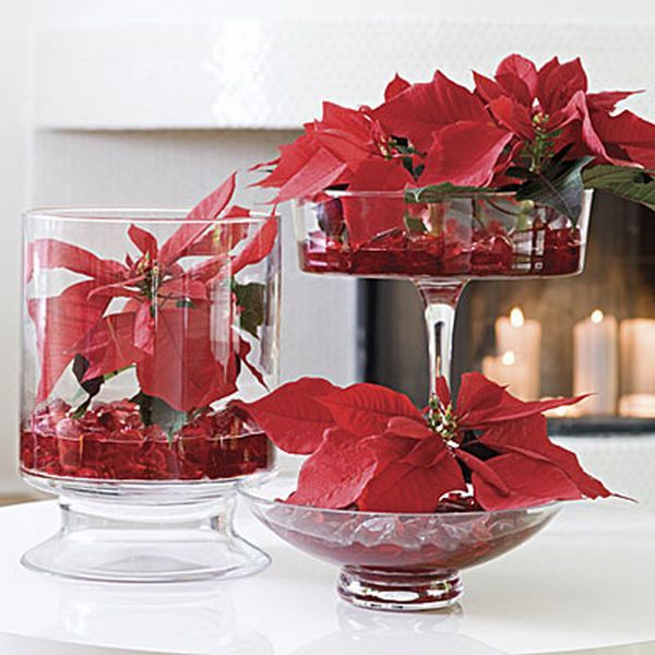 christmas vase arrangements