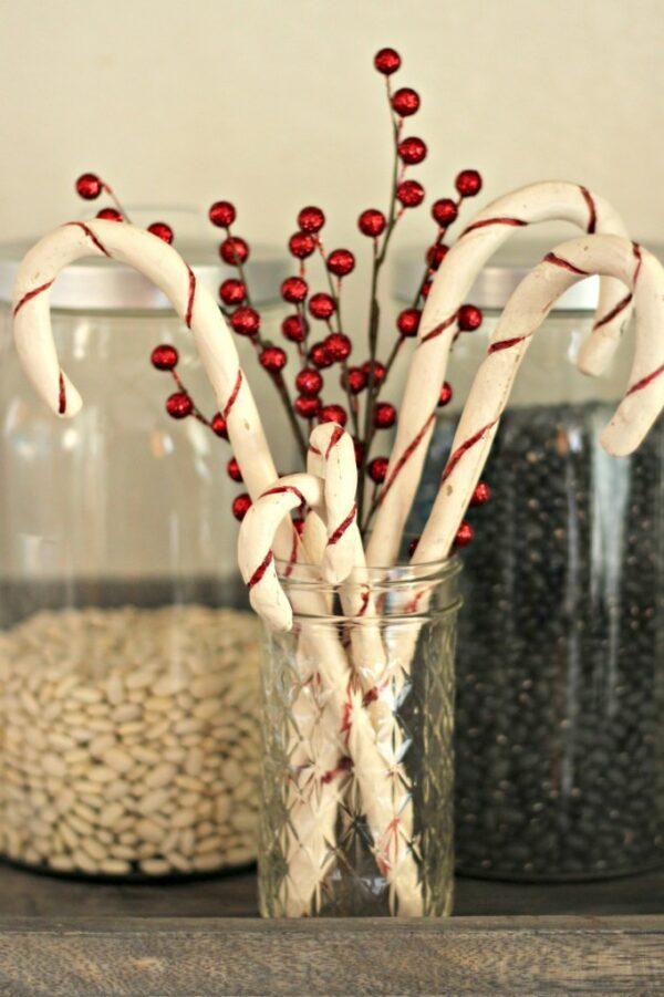 diy christmas vase