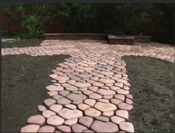 stone walkways