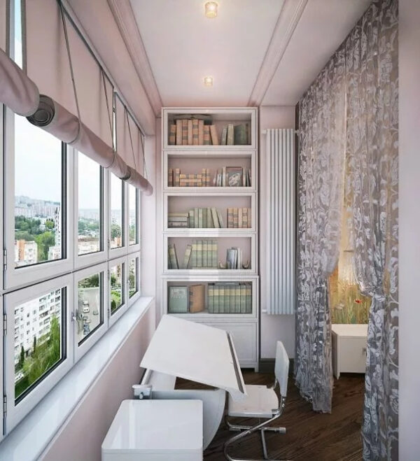 balcony study room