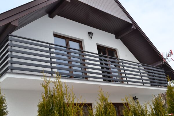 simple iron railing design for balcony