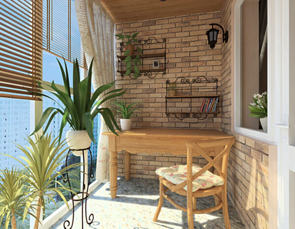 Room In Balcony Decor Ideas