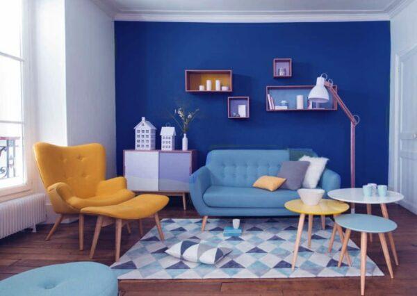 blue living room decorating ideas