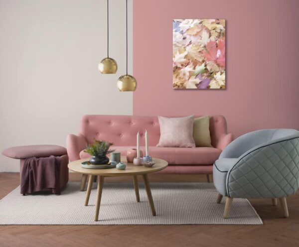 pink living room ideas