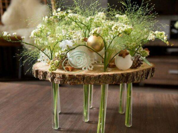 rustic winter centerpieces1