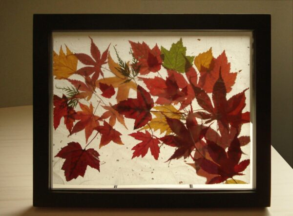 fall leaf collage craft