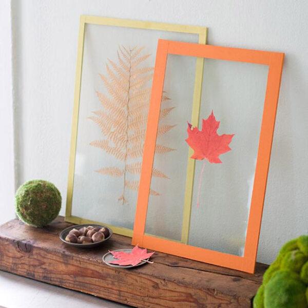 diy fall leaves decor