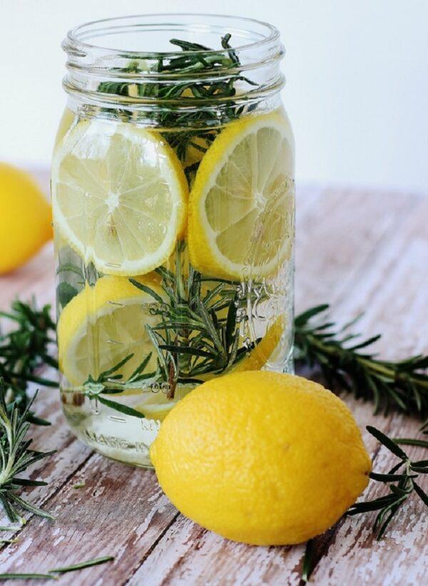 lemon and rosemary air freshener