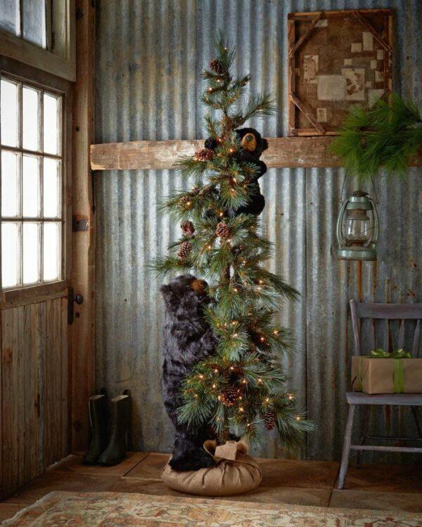 natural christmas tree decorations
