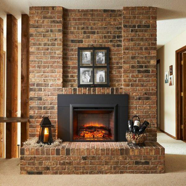 brick fireplace makeover ideas