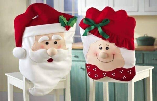 santa claus chair covers