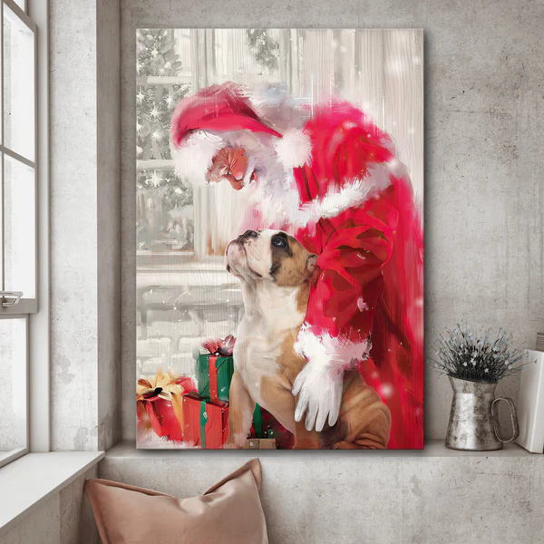 santa claus wall decor