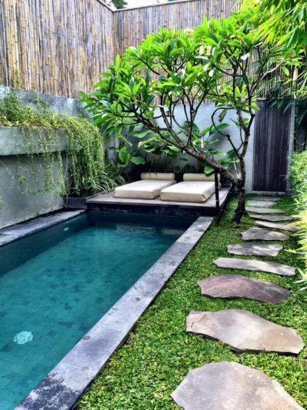 small backyard ideas with pool