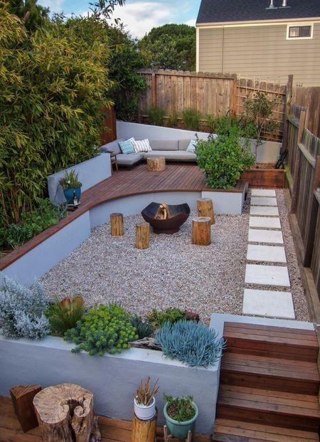 small backyard ideas no grass