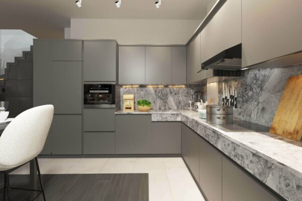 grey kitchen designs