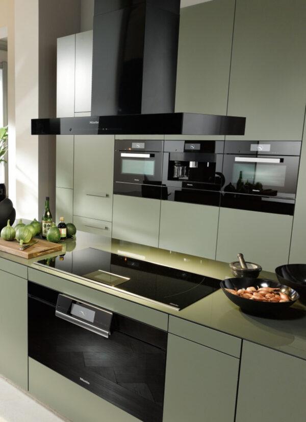 Kitchen design with built in appliances