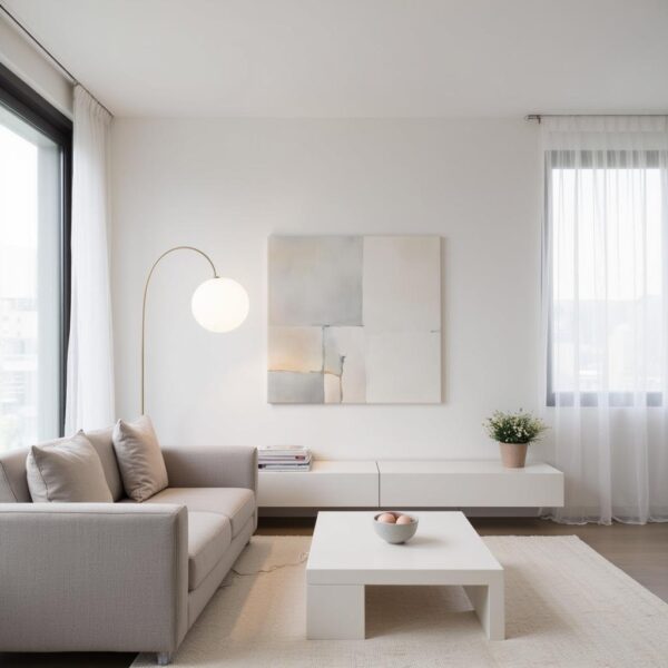 minimalist living room