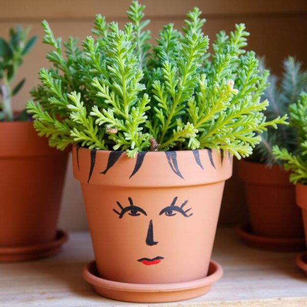 flower pot painting creative ideas