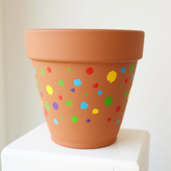 flower pot painting creative ideas