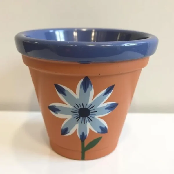 flower pot painting creative ideas