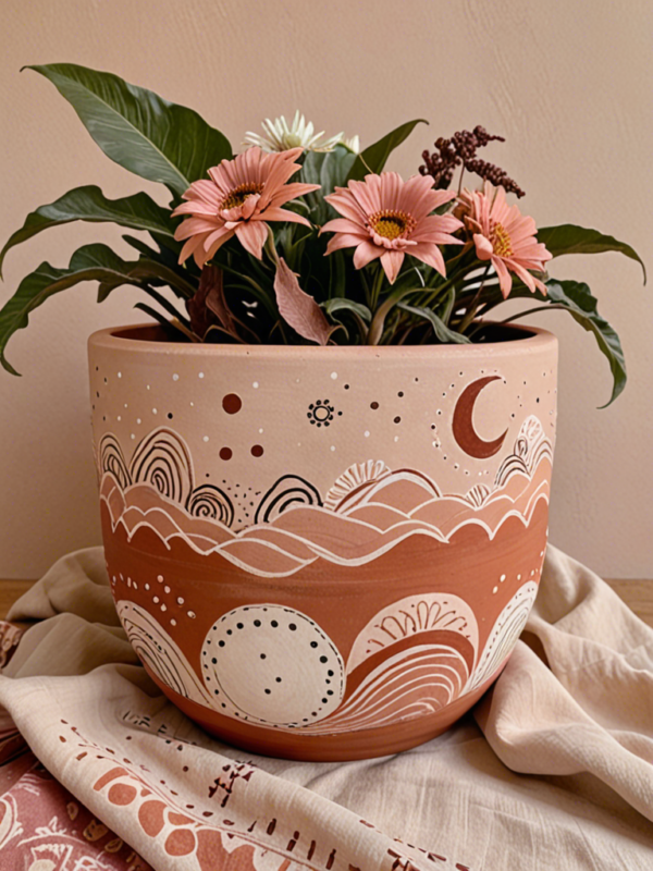 flower pot painting  aesthetic ideas