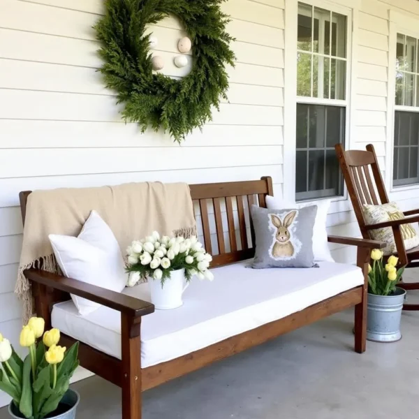 easter front porch decor ideas
