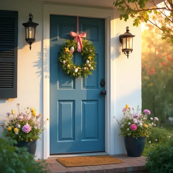easter front porch decor ideas