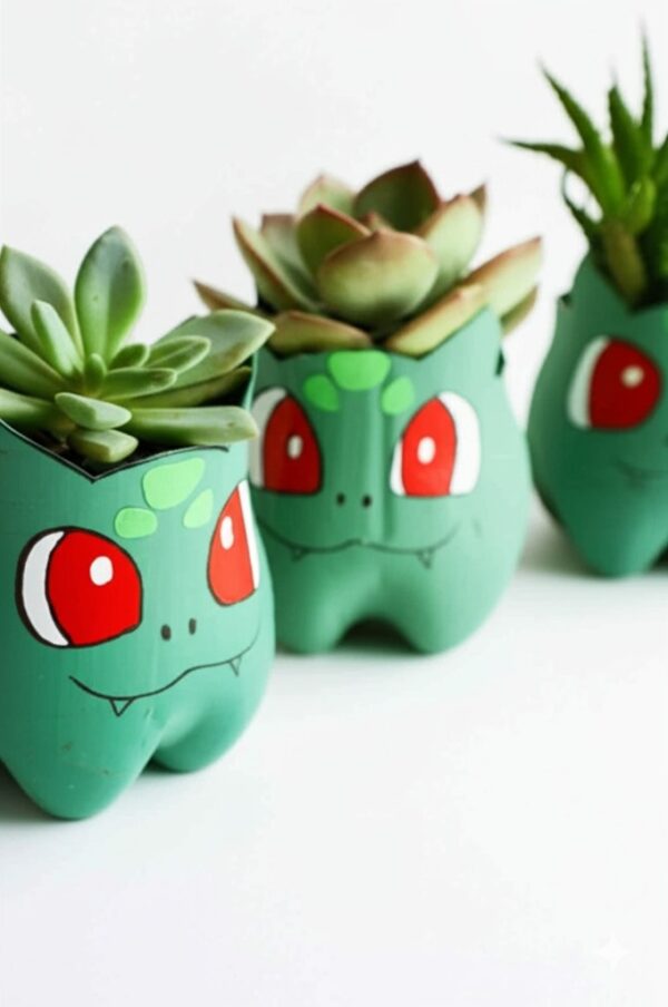 diy plastic bottle planter