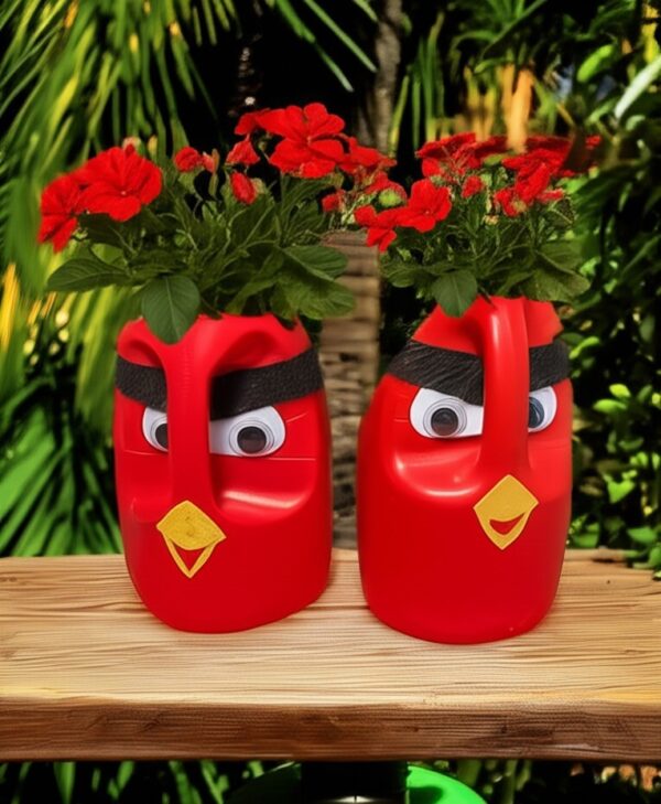 plastic bottle planter ideas
