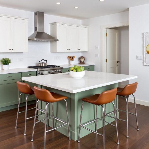 small kitchen with island
