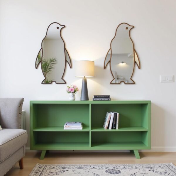 diy mirror wall art ideas